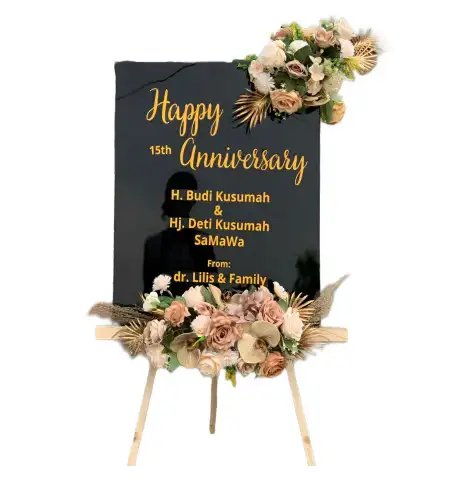 Papan Bunga Akrilik Sriti